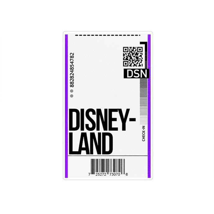 استیکر لپ تاپ ماسا دیزاین طرح disney land مدل STK1669